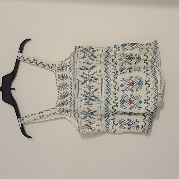 Anthropologie Lace-up Peplum Tank - Picture 8 of 8